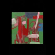 Darrow's Words P1, Oil paint on canvas, 9" x9"